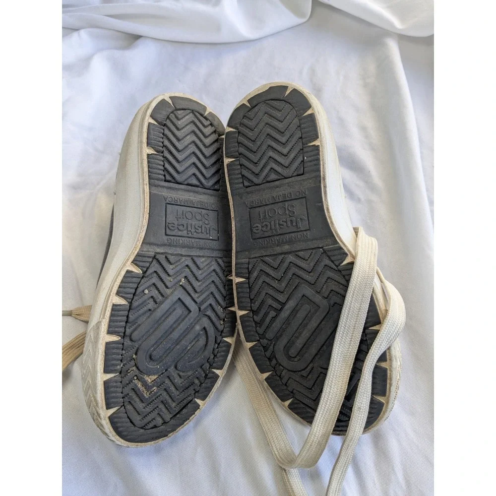 Justice Sport Girl's High Top Shoes Size 13‎ Multicolor